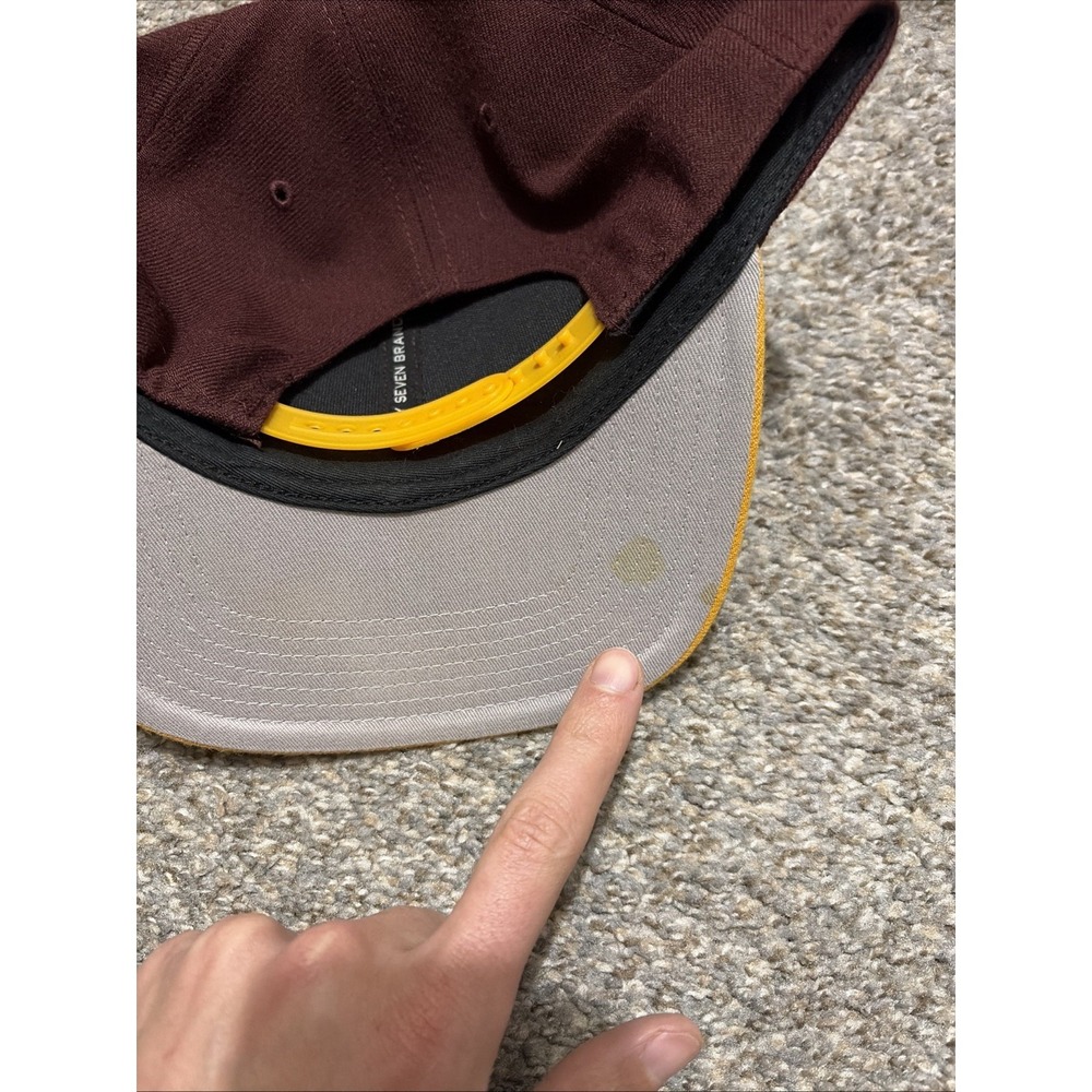 Cleveland Cavaliers '47 Brand NBA Hardwood Classics Snapback Hat Cap - Picture 7 of 7